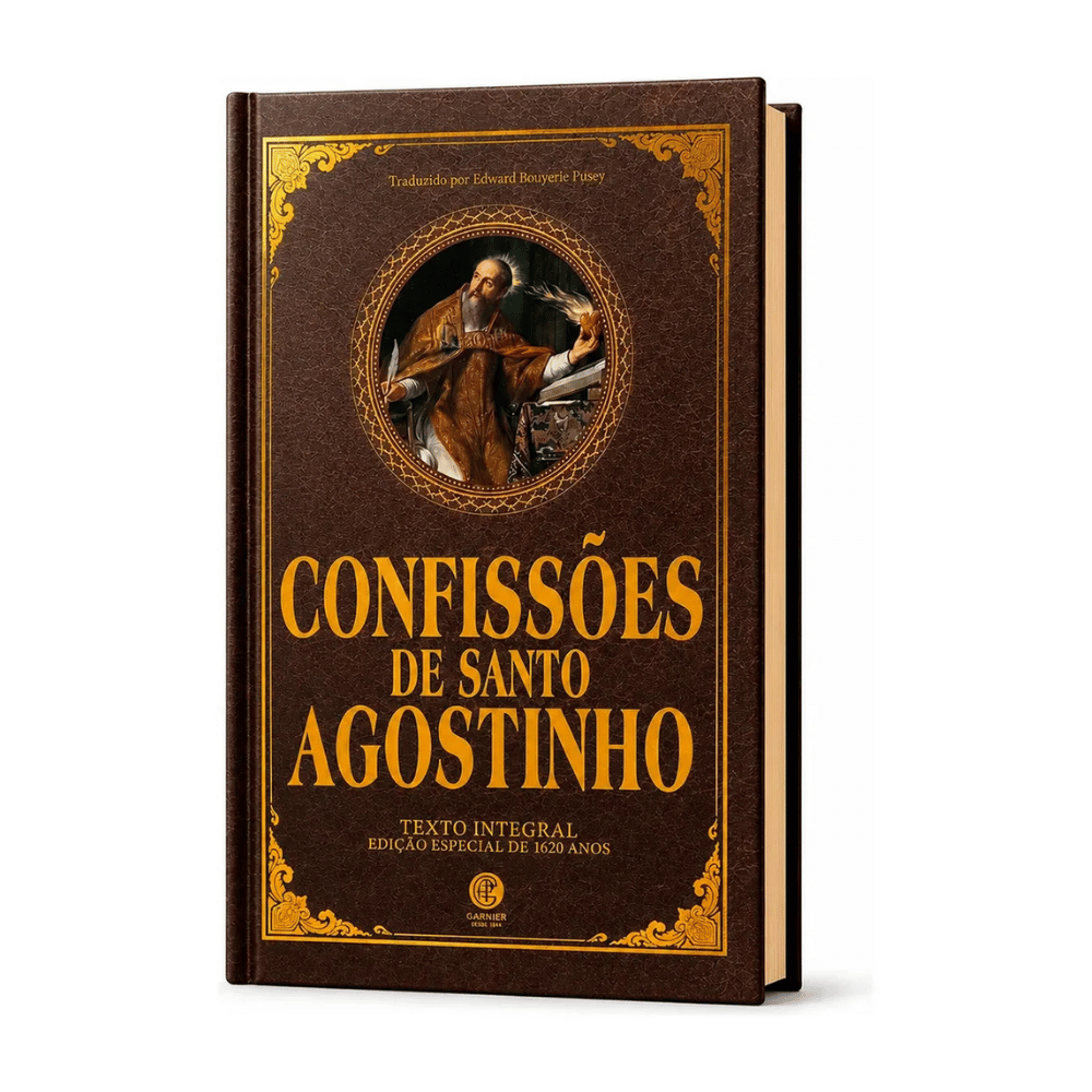 Confissões de Santo Agostinho — Edição de Luxo Almofadada, Texto Integral 1